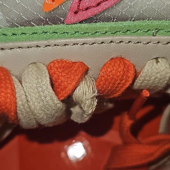 Nike LD Waffle X Clot X Sacai Net Orange Blaze 2021 DH1347-100 Mens Size 4 - Picture 8 of 8